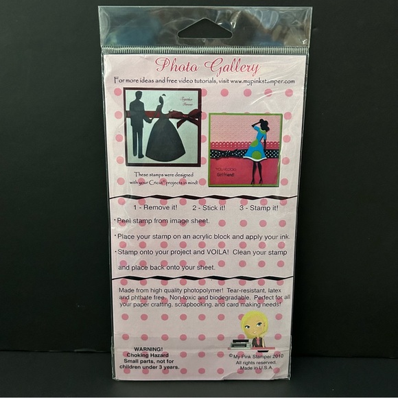 My Pink Stamper clear stamps set: FAMILY & FRIENDS - Picture 2 of 15